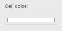 cell color
